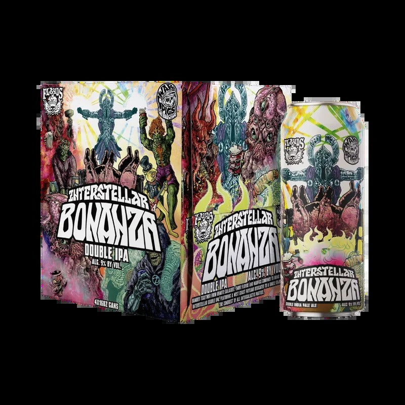 Three Floyds Interstellar Bonanza IPA 4 pk