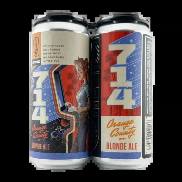 Bottle Logic Brewing 714 Orange County Blonde Ale