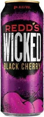 Redd’s Wicked Black Cherry Ale Beer, 24 fl. oz. Can, 8% ABV