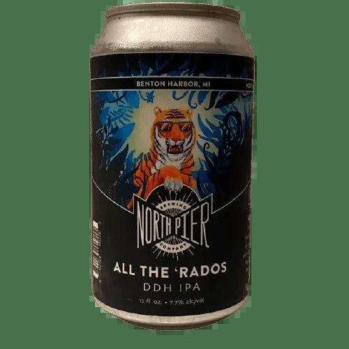 North Pier Brewing All The Rados Ddh Ipa 4-pack Cans