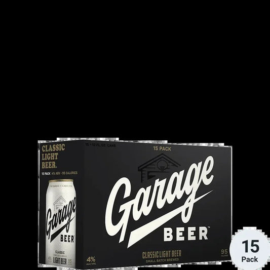Garage Classic Lager Beer 15 pack