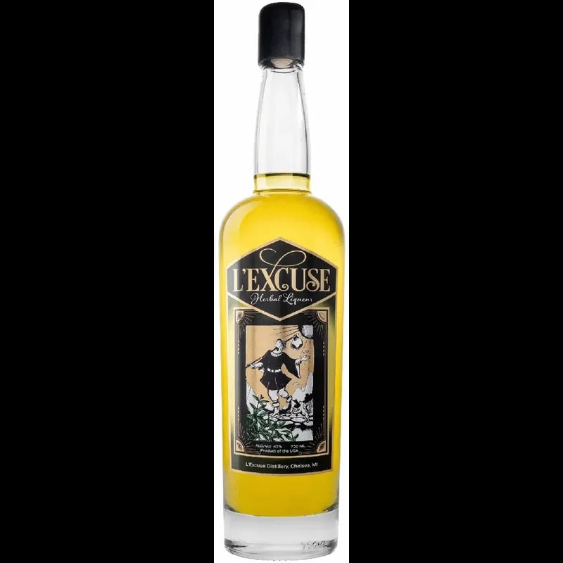 L’Excuse Yellow Herbal Liqueur