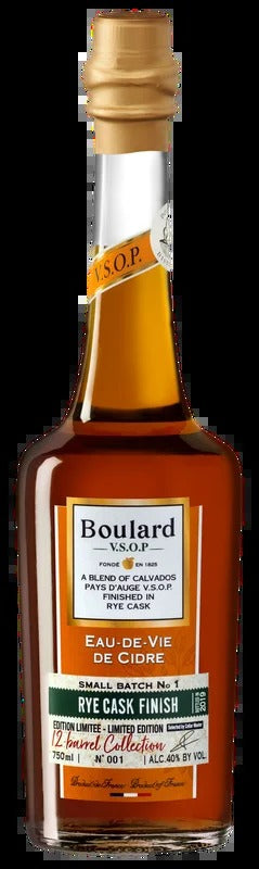 Boulard VSOP Rye Cask Finish Calvados Pays d’Auge 750ml