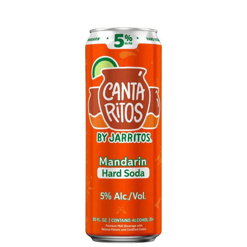 Jarritos Canta Ritos 24oz Can Mandarin Hard Soda