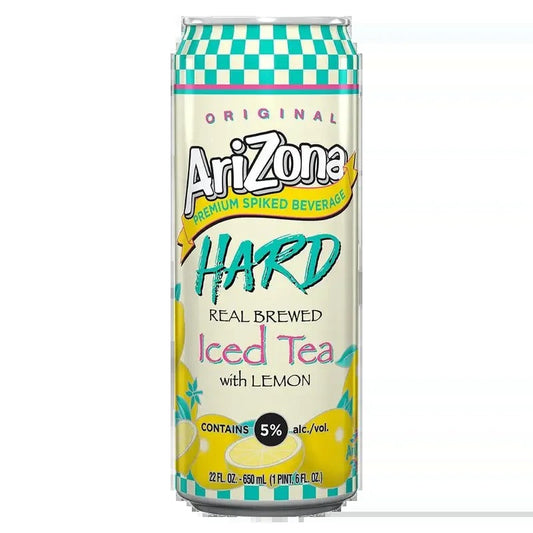 Arizona Hard Iced Tea 5% Alc With Lemon Flavor