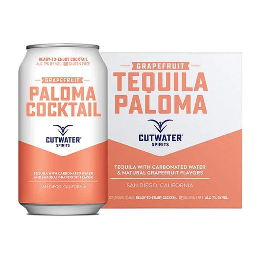 Cutwater Tequila Paloma 12oz 4 Pack Can