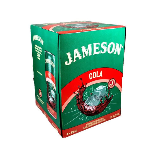 Jameson Cola 4×355ml Cans