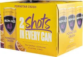 Monaco Pornstar Crush Vodka Cocktail 12-Pack
