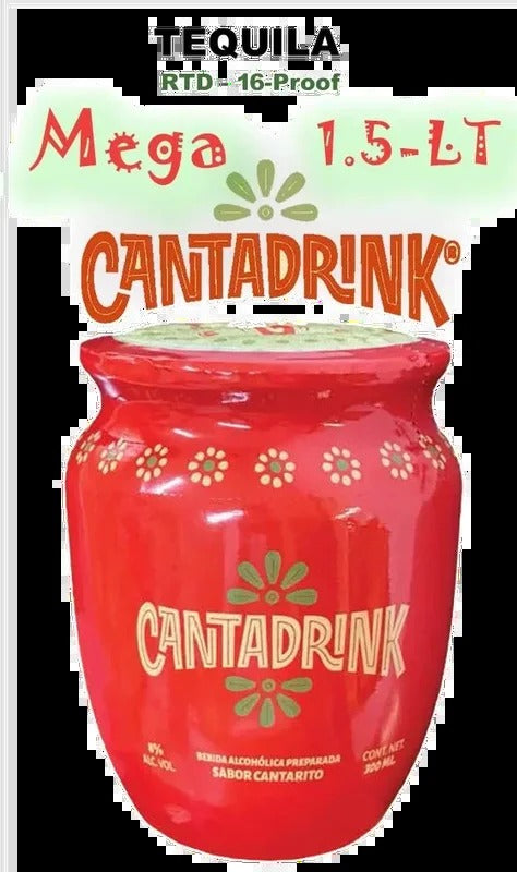 Cantadrink Cantarito Drink with Tequila Cocktail 1.5Lt