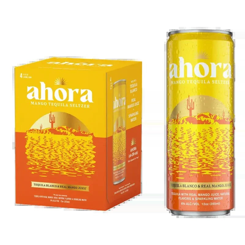 Ahora Mango Seltzer Can 12-Oz 4-Pack