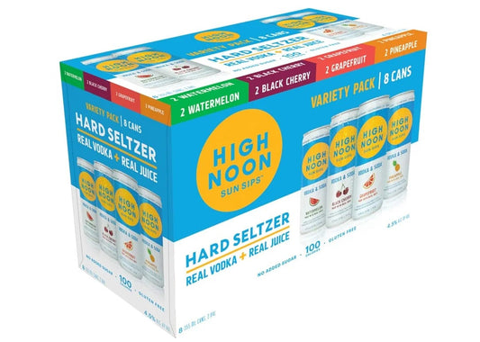 High Noon Day Hard Seltzer Variety 8-Pack Can
