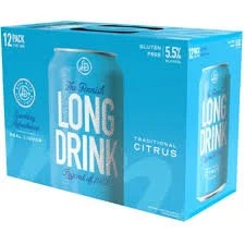 Long Drink Co. The Finnish Long Drink Traditional Cocktail 12-Pack Can