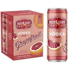 Deep Eddy Ruby Red Grapefruit Vodka & Soda 4-Pack