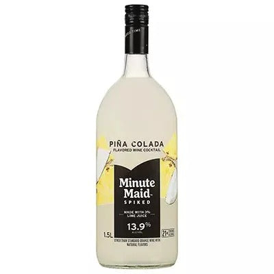 Minute Maid Spiked Pina Colada Flavored Wine Cocktail 1.75Lt