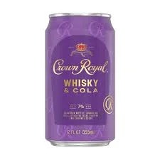 Crown Royal Whisky & Cola Cocktail Can 355ml