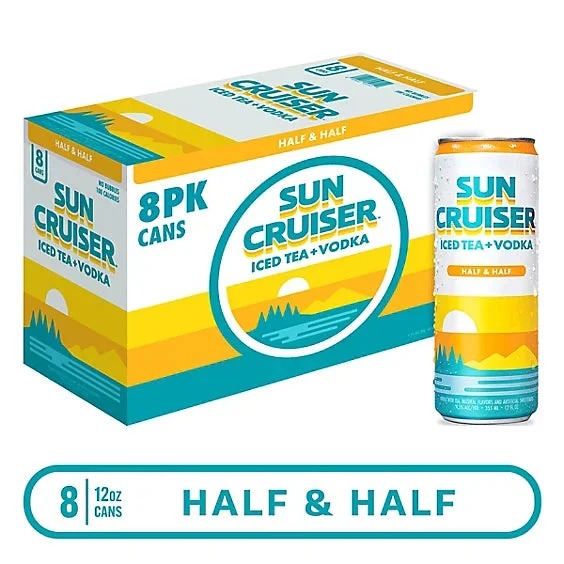 Sun Cruiser Half & Half Lemonade Iced Tea 8-Pack