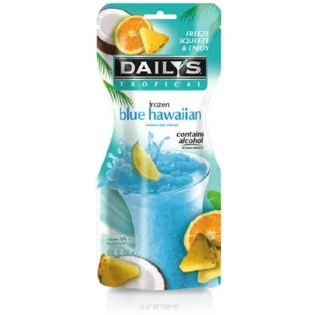 Daily’s Frozen Blue Hawaiian Cocktail Pouch 10-Oz