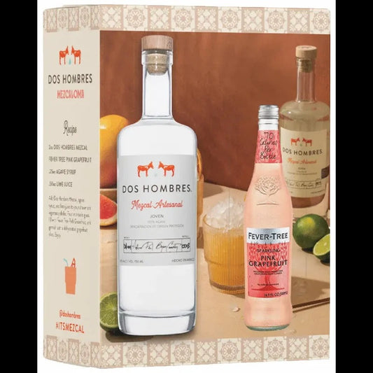 Dos Hombres Mezcal Artesanal Joven Espadin W Fever Tree Classic Margarita 750ml