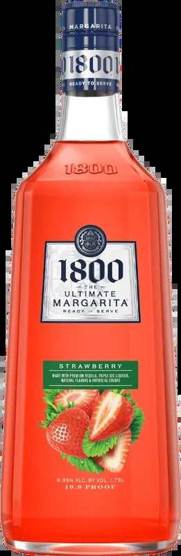 Casa Cuervo 1800 Ultimate Margarita Strawberry Cocktail 1.75Lt