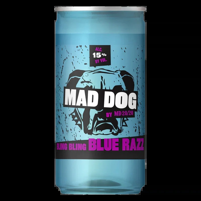 Mogen David Mad Dog by MD 20/20 Bling Bling Blue Razz 200ml
