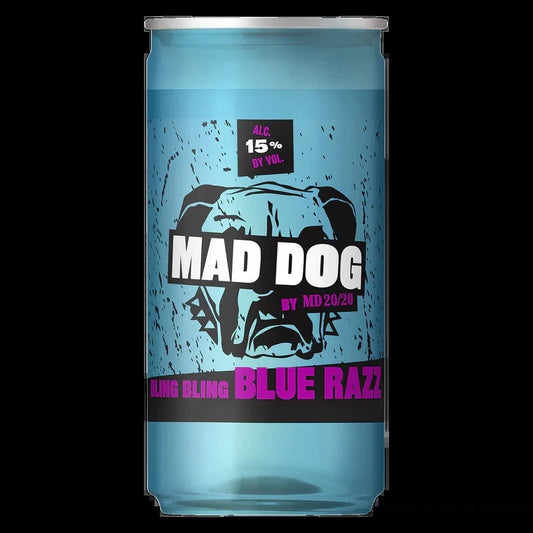 Mogen David Mad Dog by MD 20/20 Bling Bling Blue Razz 200ml