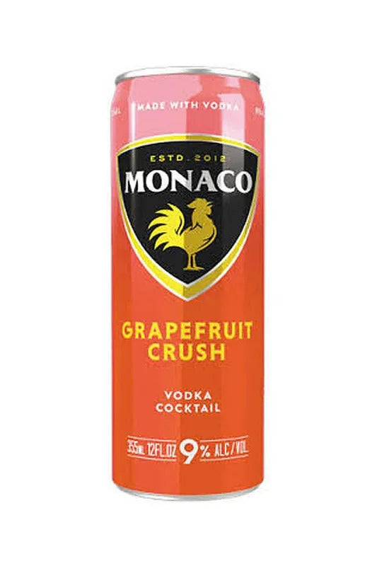 Monaco Grapefruit Crush Vodka Cocktail 355ml