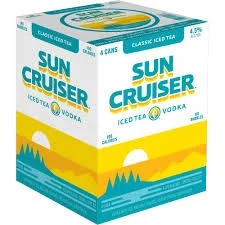 Sun Cruiser Classic Vodka Iced Tea 12-Oz Can 4-Pack