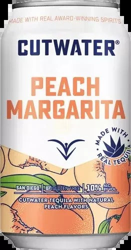 Cutwater Spirits Peach Margarita Can 12-Oz