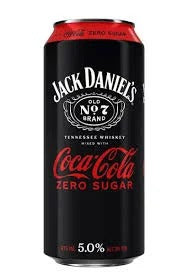 Jack RTD Whiskey & Zero Coke Can 475ml