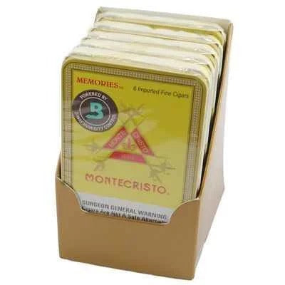 Montecristo Memories Cigar 6″s Tin Box