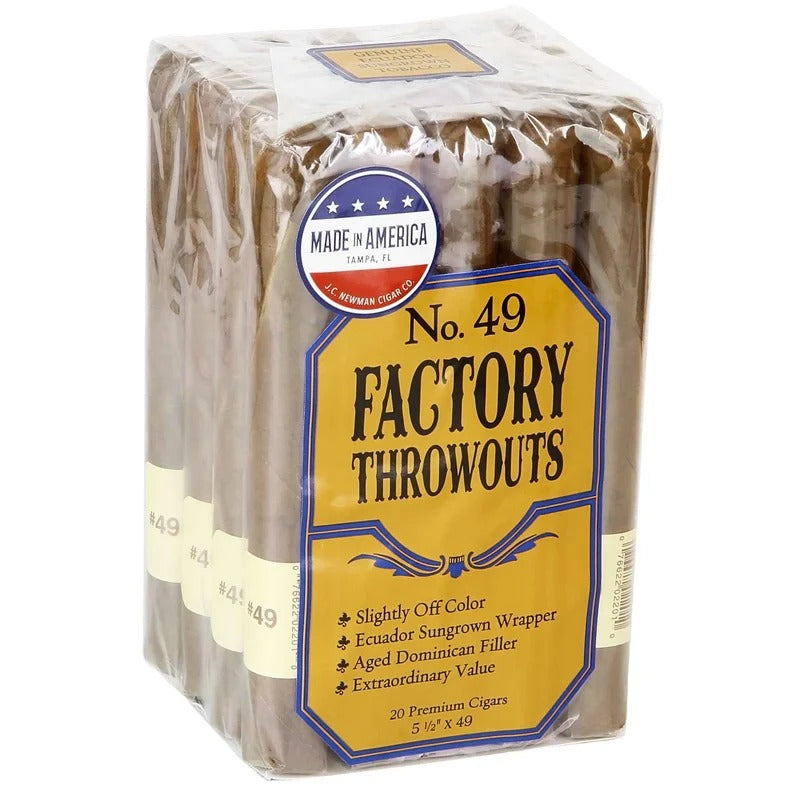 No. 49 Factory Throwouts