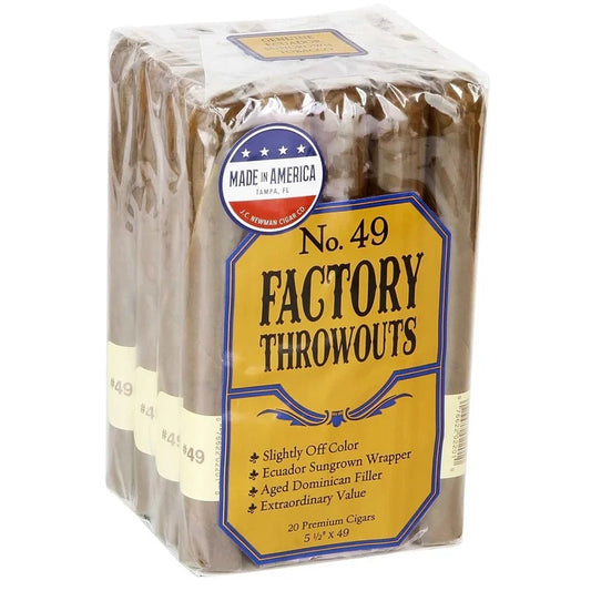 No. 49 Factory Throwouts