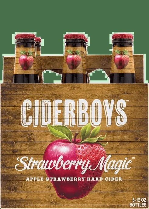 Ciderboys Strawberry Apple Hard Cider