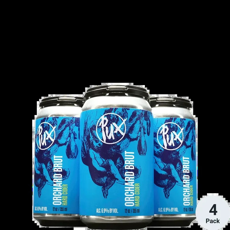 Pux Orchard Brut Hard Cider 4-pack