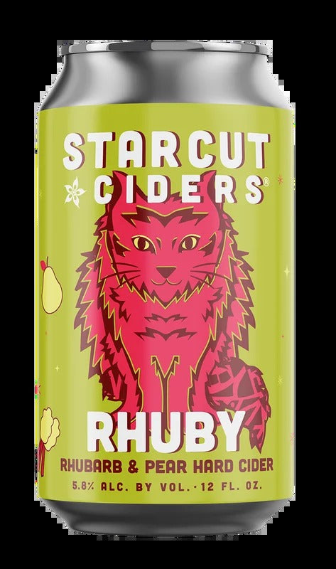 Starcut Ciders Rhuby Rhubarb & Pear Hard Cider