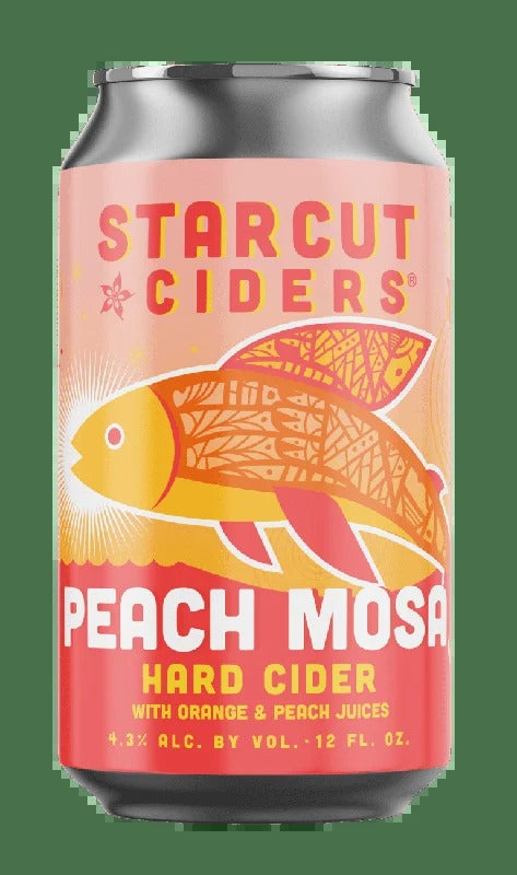 Starcut Ciders Peach Mosa Hard Cider