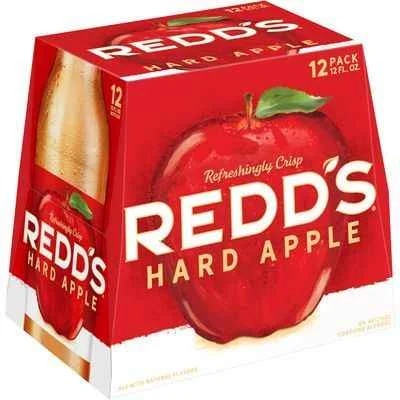 Redd’s Hard Apple Ale Beer, 12 Pack, 12 fl. oz., 5% ABV