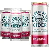 Golden State Cider Jamaica 16oz 4 pack can