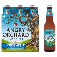 Angry Orchard Crisp Apple Hard Cider 12oz 6 Pack Bottles