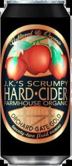 JK’s Scrumpy Farmhouse Organic Hard Cider 16OZ 4-Pack Can