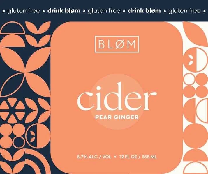 Blom Pear Ginger Cider 4-pack