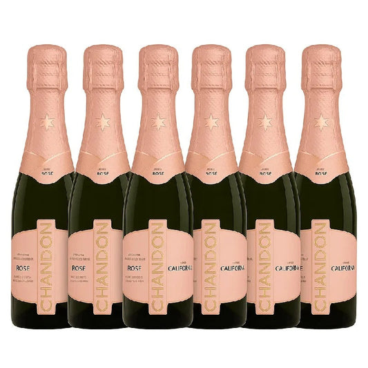 Chandon Brut California Rose 187ml – 6 Pack
