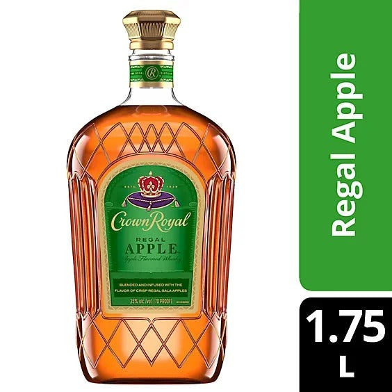Crown Royal Regal Apple Flavored Canadian Whisky 1.75Lt