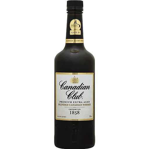 Canadian Club 1858 Premium Blended Canadian Whisky 750ml