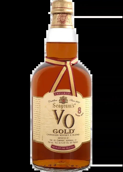 Seagram’s Vo Canadian Whiskey 8 Year Gold
