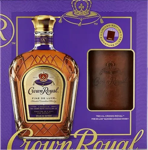 Crown Royal with Flask