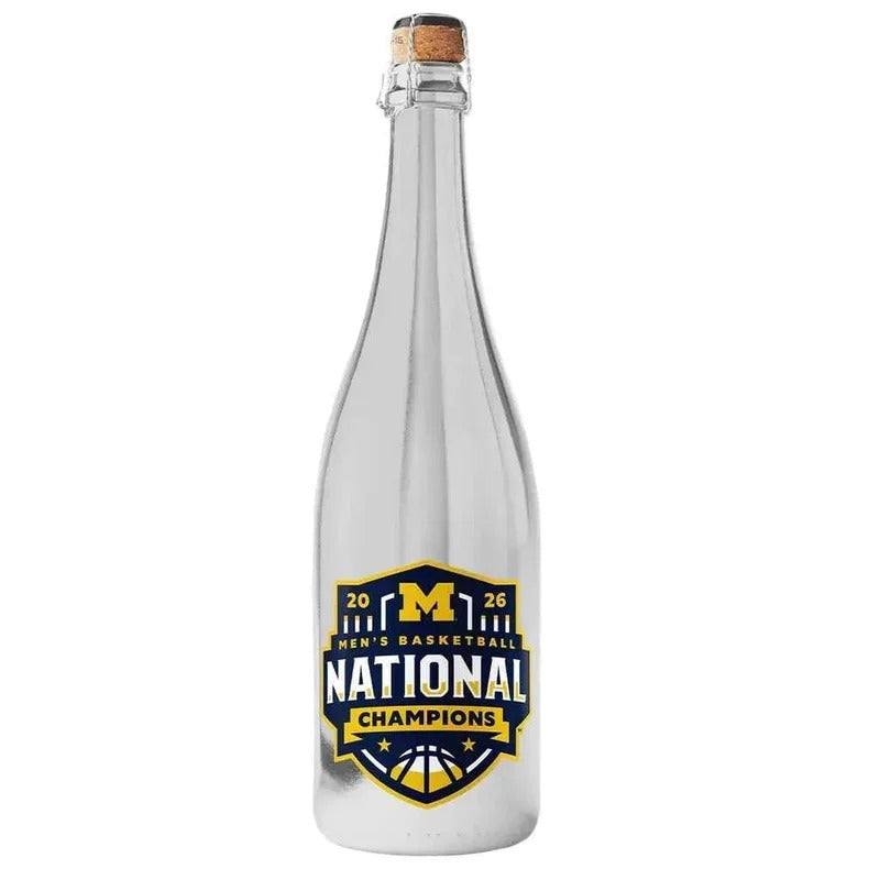 Manos Michigan 2026 Mens Basketball National Champions Silver Bubbly