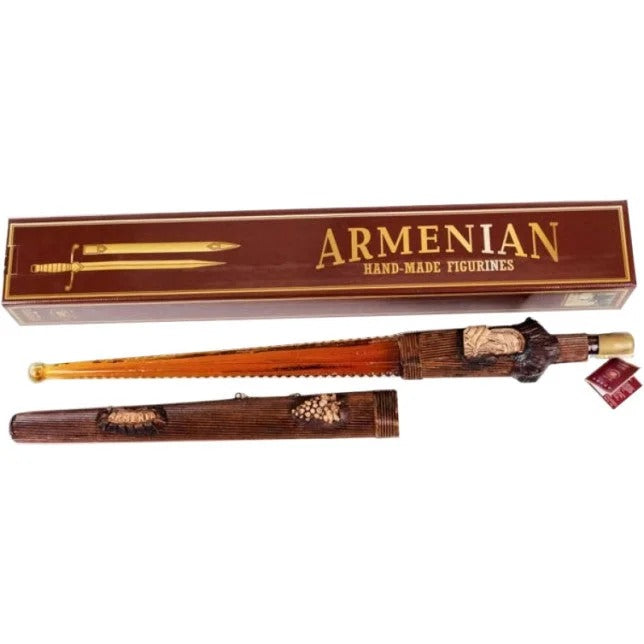 Five Star Armenian Brandy 5 Year Old in Sword Decanter 750ml