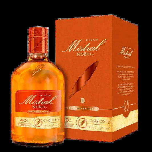 Pisco Mistral Nobel Extra Anejado En Roble – 750ML