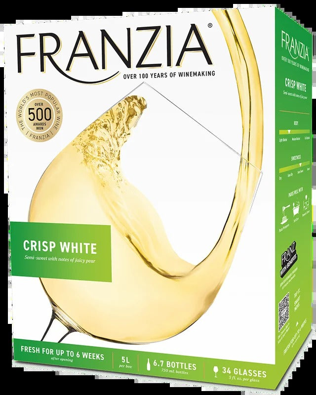 Franzia Crisp White Boxed Wine